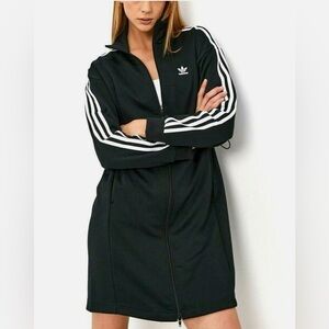 Long adidas jacket size Small